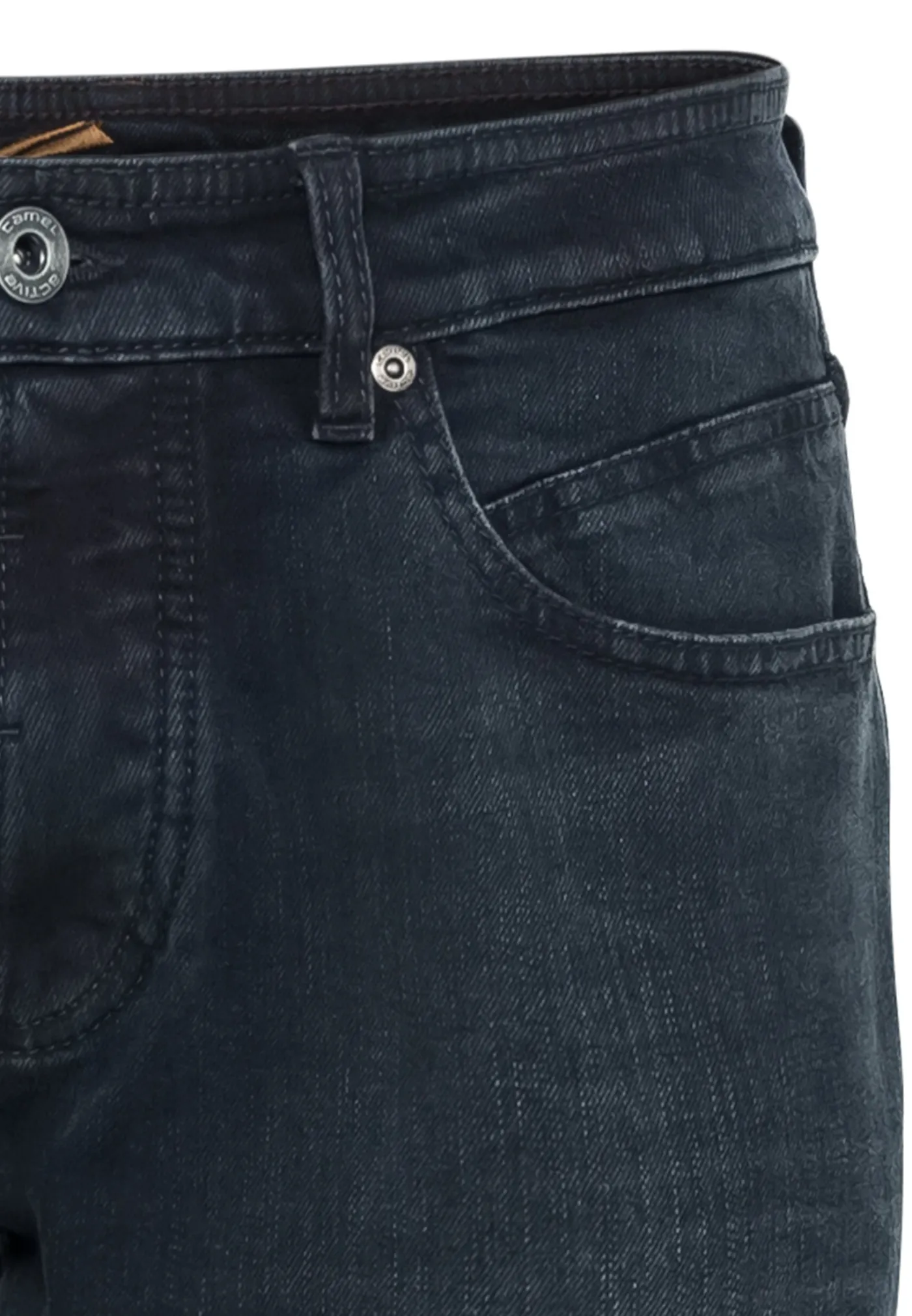Relaxed Fit 5-Pocket Jeans mit leichten Used-Effekten