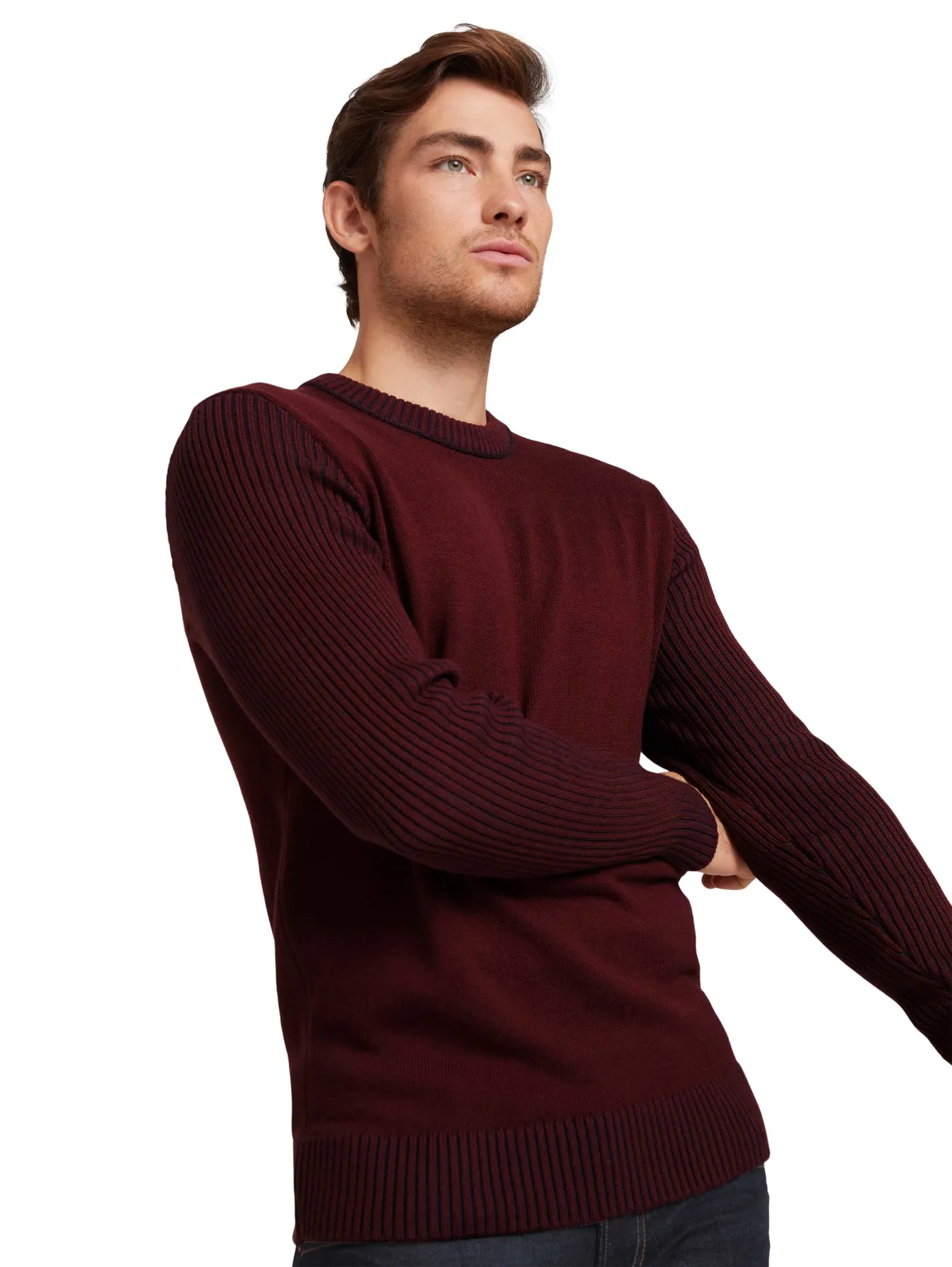 Pullover mit Rippstruktur