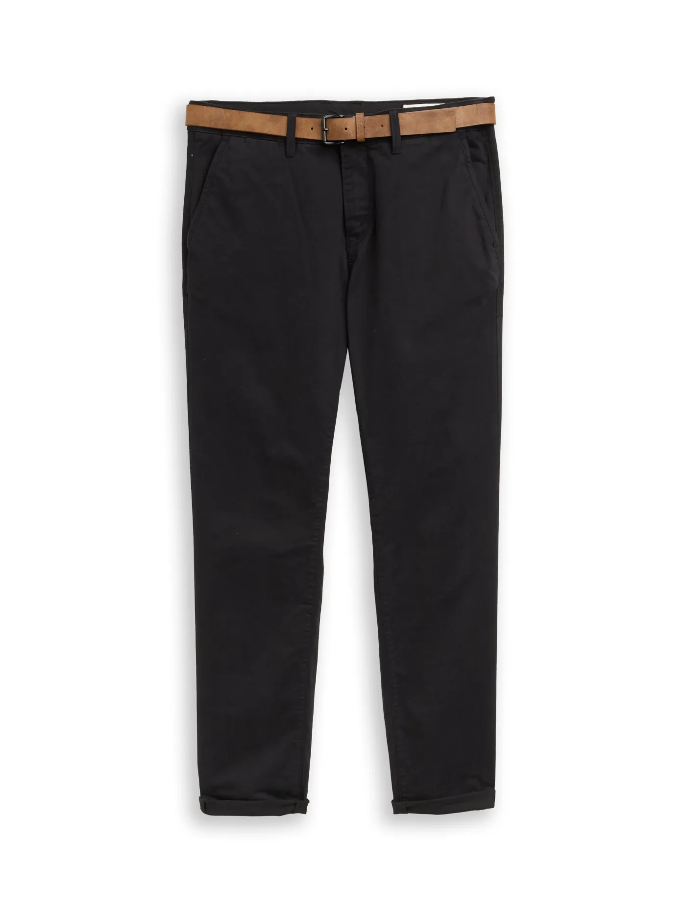 Slim Fit Chino Hose mit Gürtel
