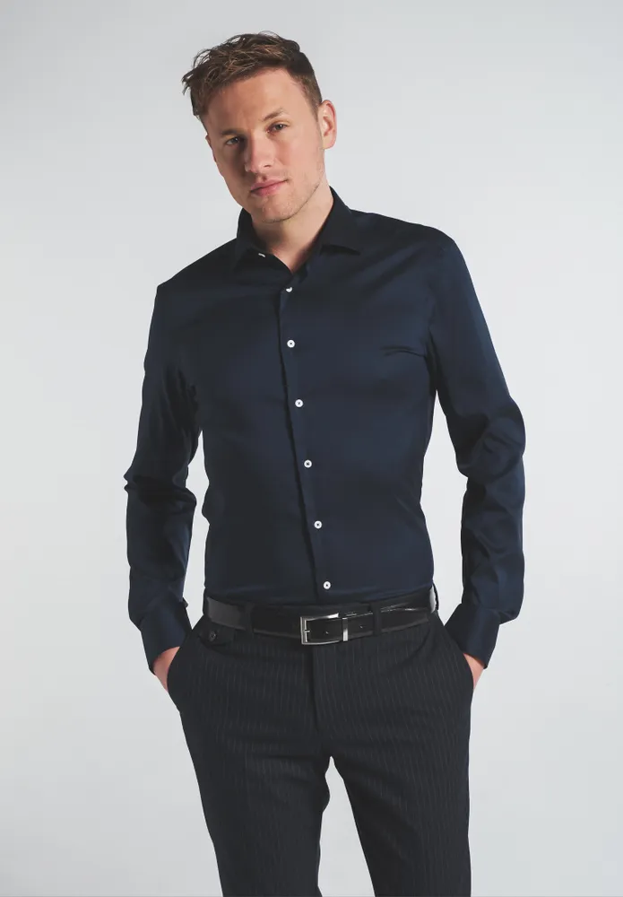 Performance Shirt Twill-Stretch Langarm