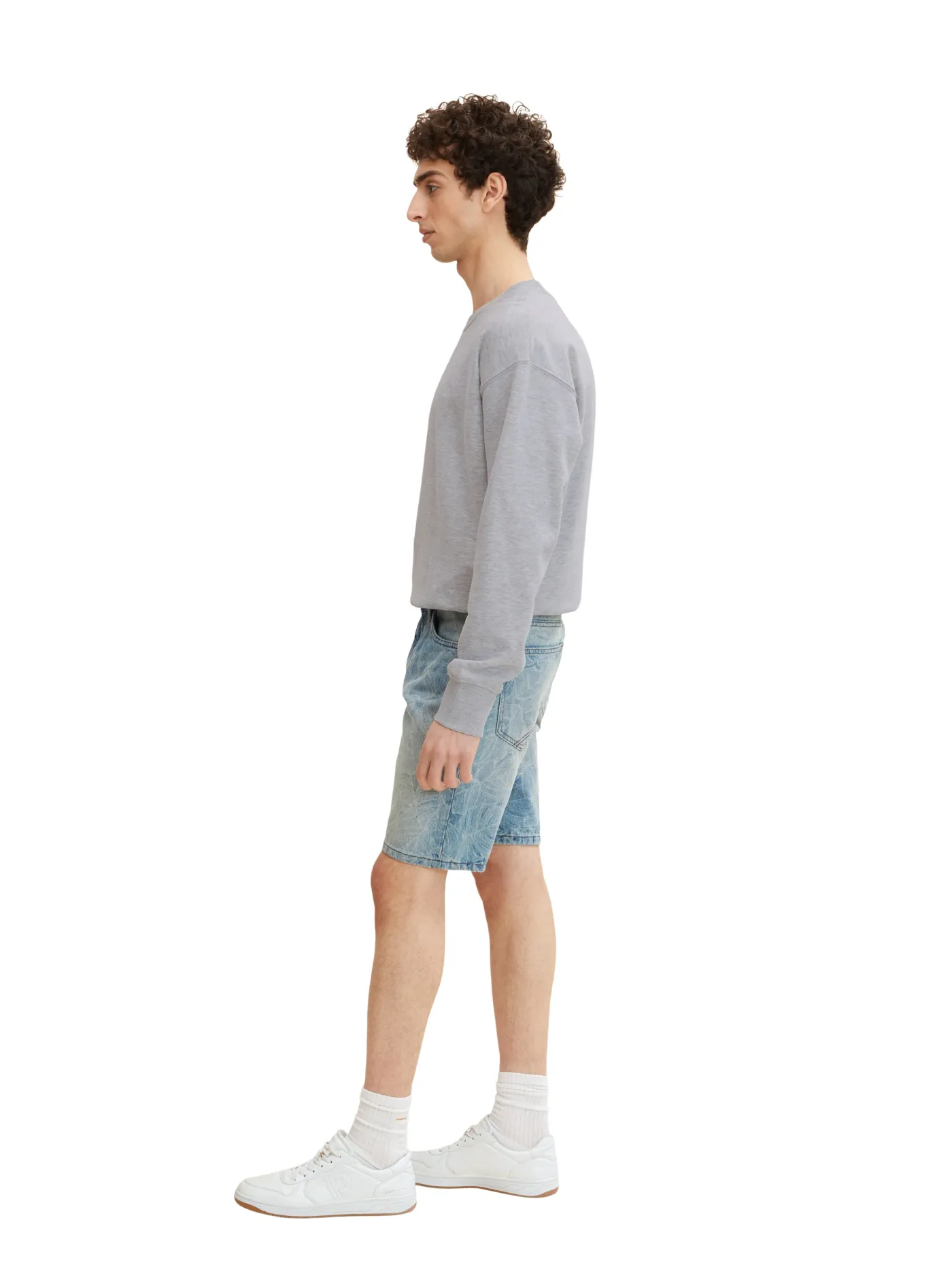 Regular Fit Denim Shorts