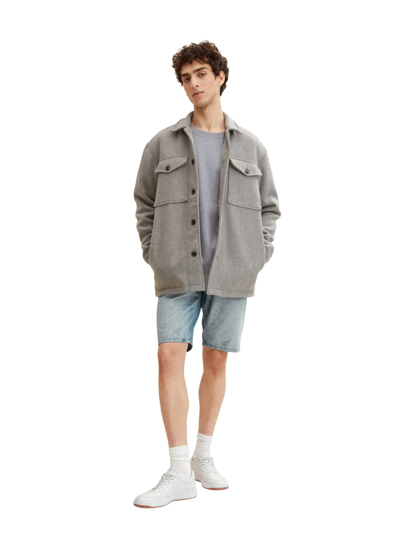 Regular Fit Denim Shorts