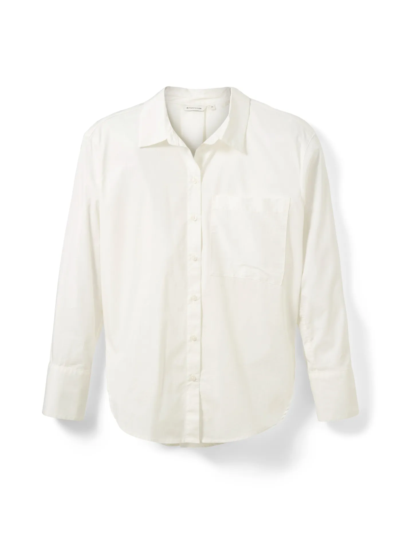 Loose Fit Bluse mit Brusttasche