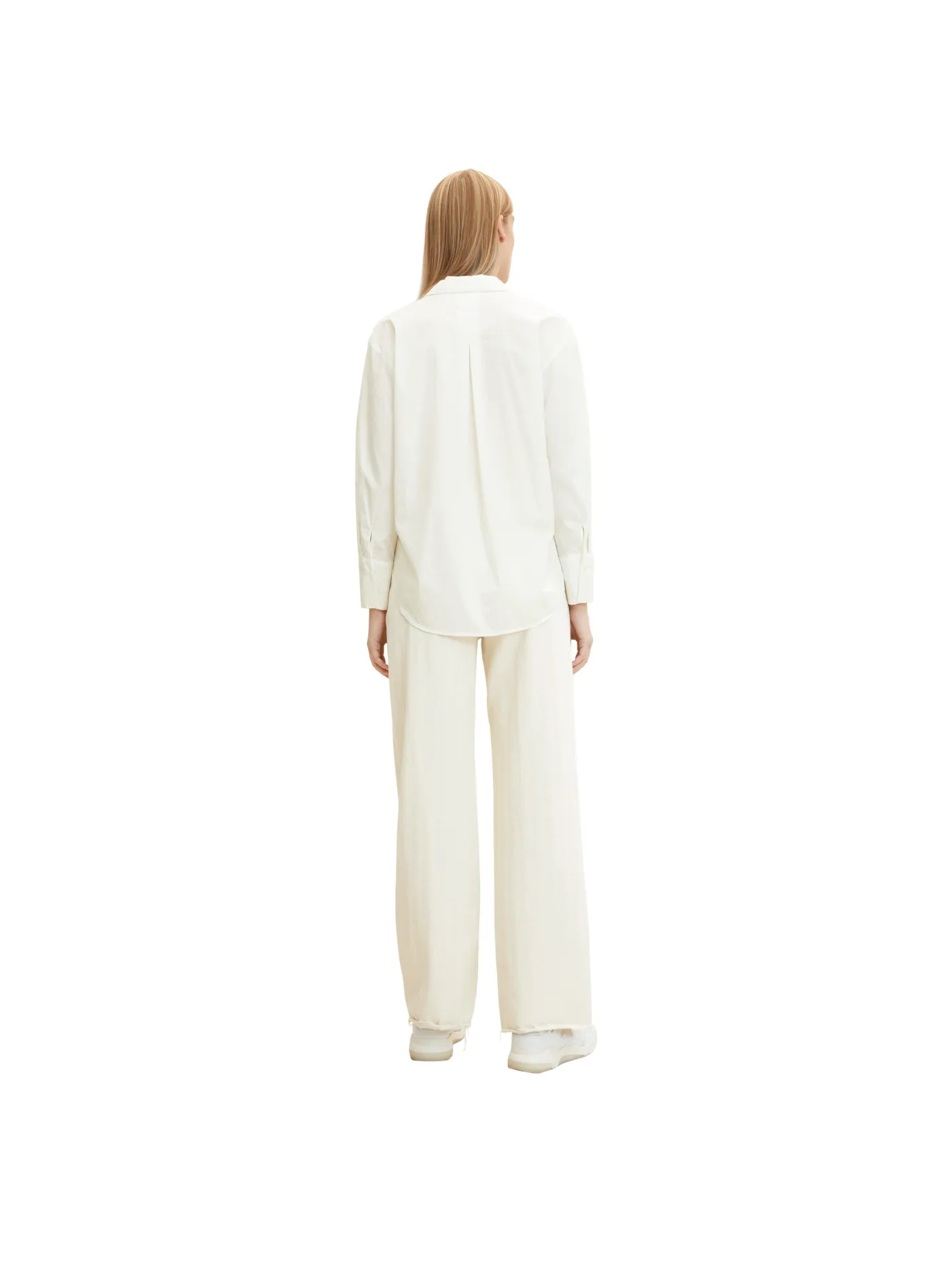 Loose Fit Bluse mit Brusttasche