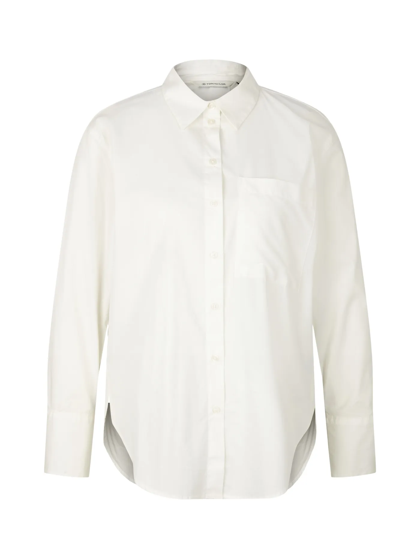 Loose Fit Bluse mit Brusttasche