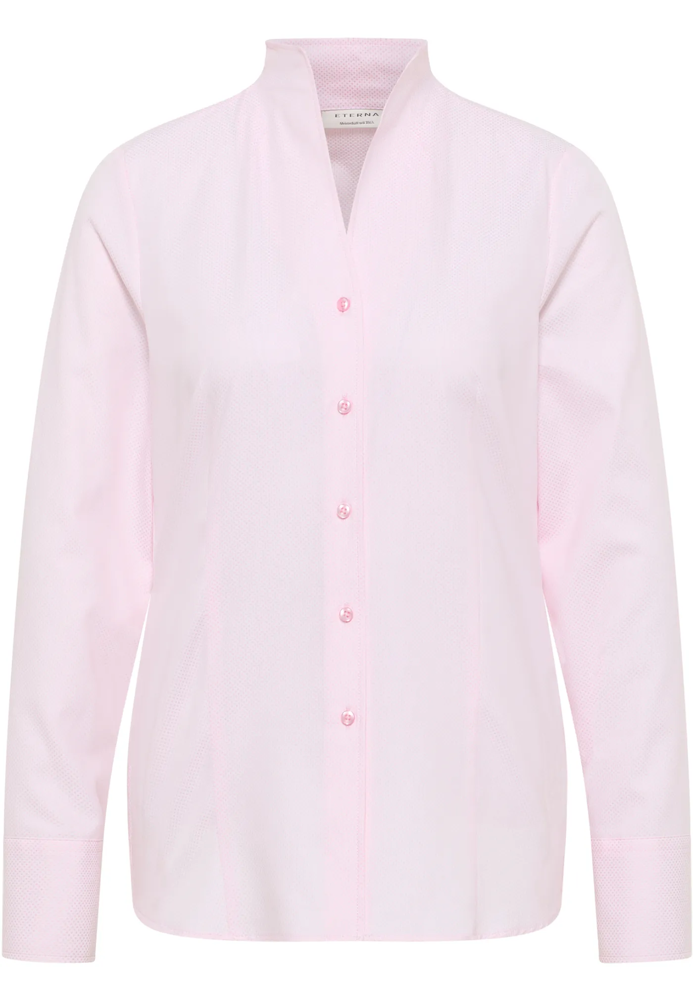 Bluse Jacquard Langarm
