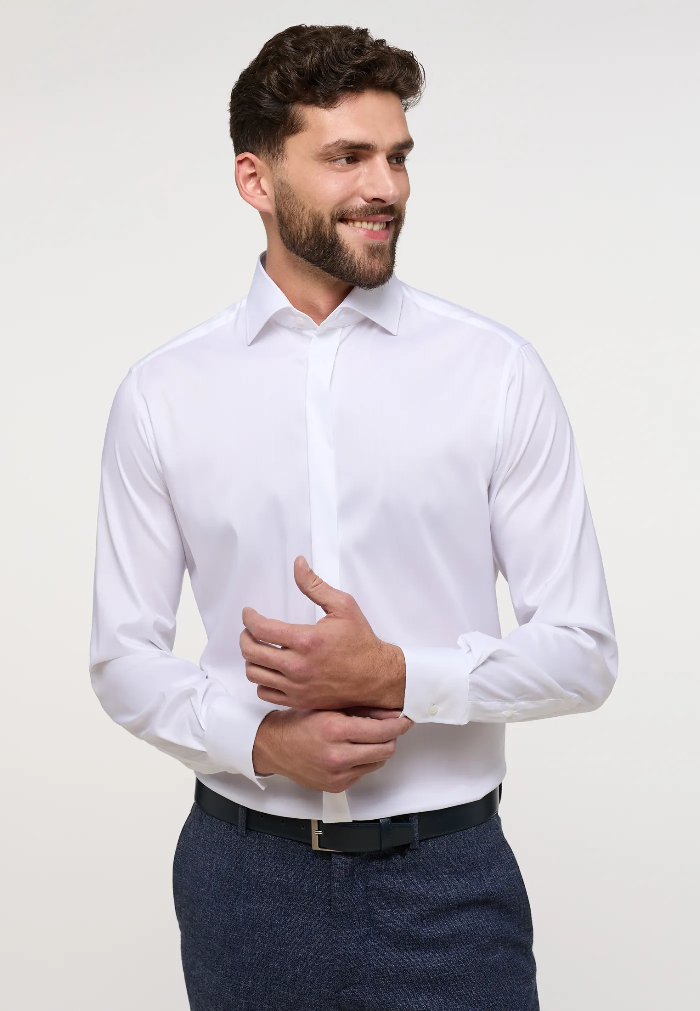 Performance Shirt Twill-Stretch Langarm