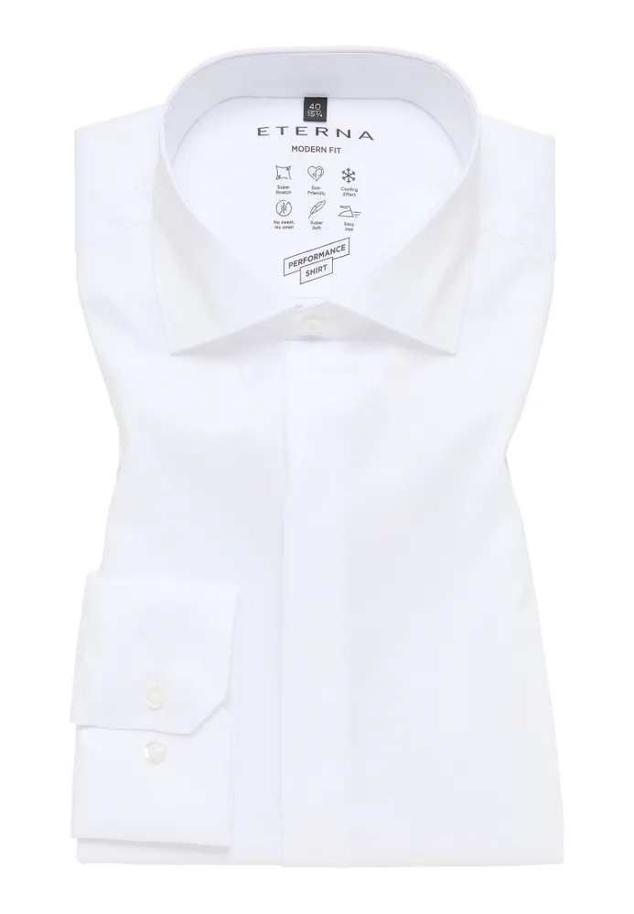 Performance Shirt Twill-Stretch Langarm