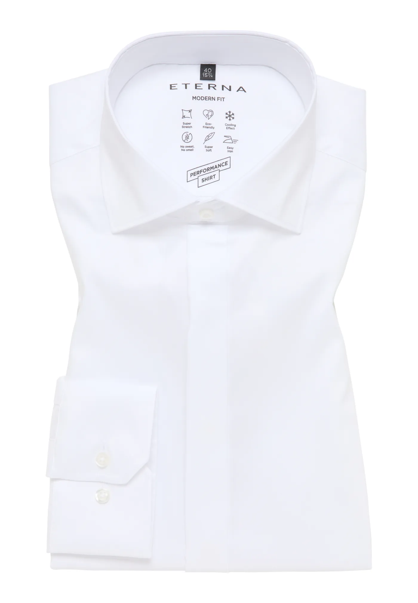 Performance Shirt Twill-Stretch Langarm