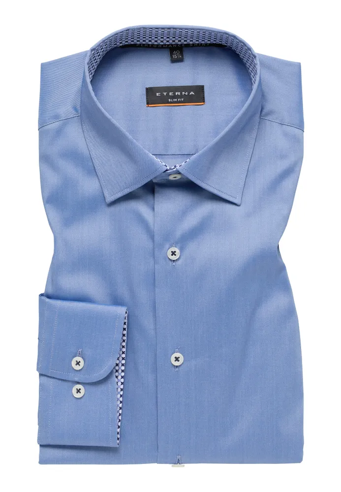 Performance Shirt Twill-Stretch Langarm