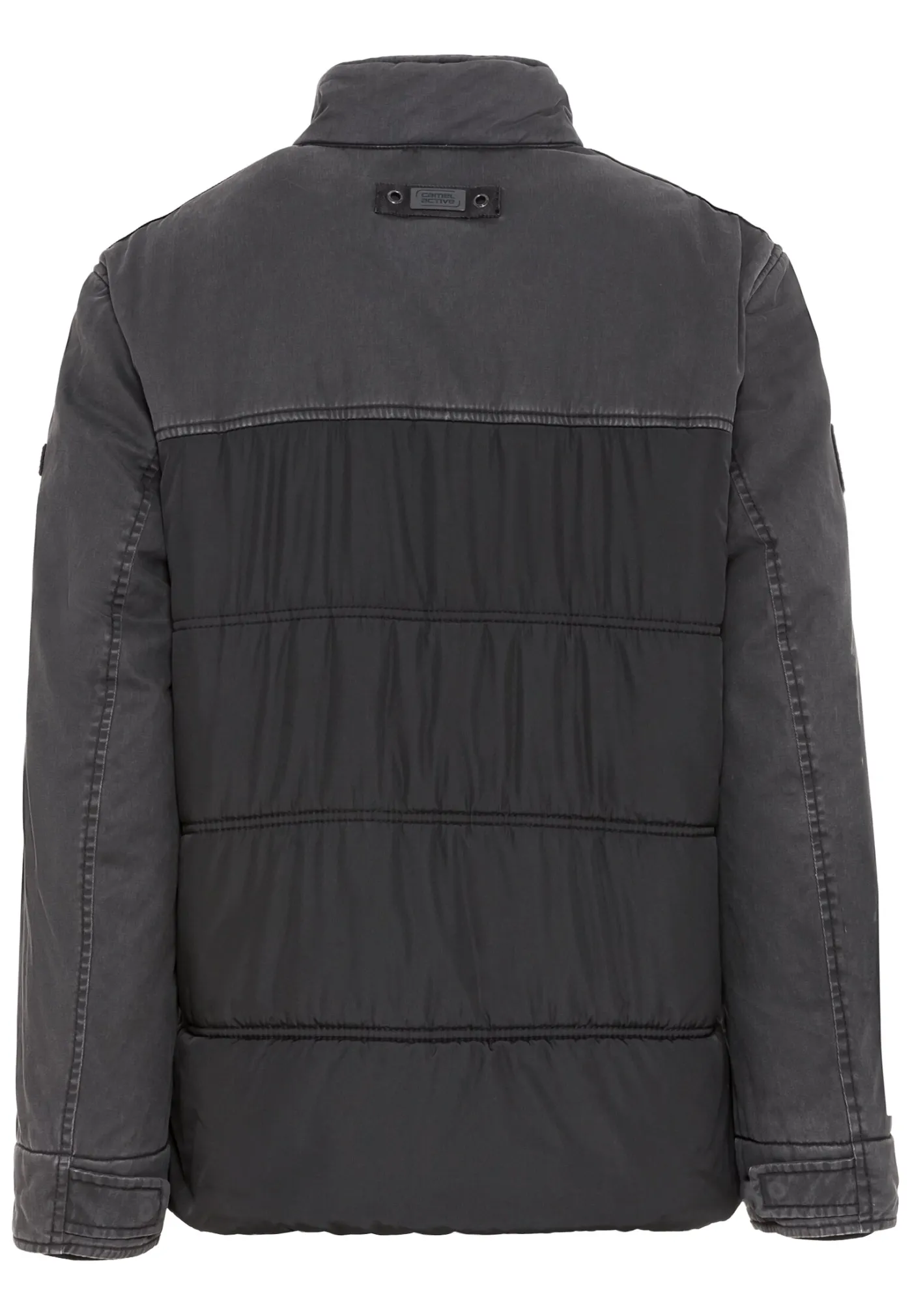Blouson im Materialmix