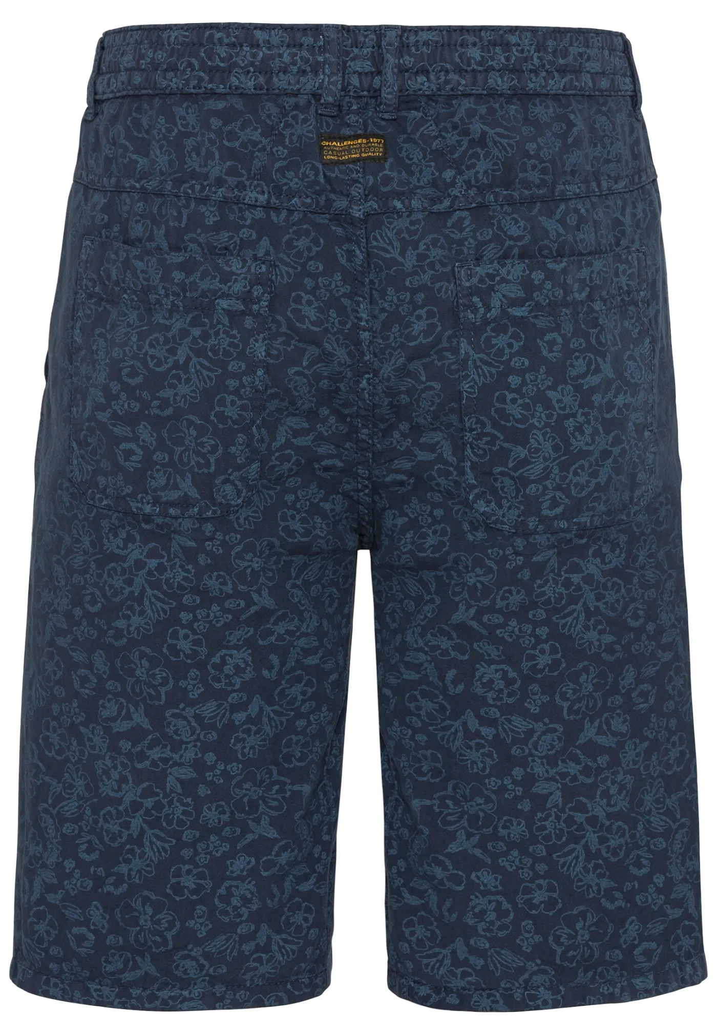 Chino Shorts mit Allover Print