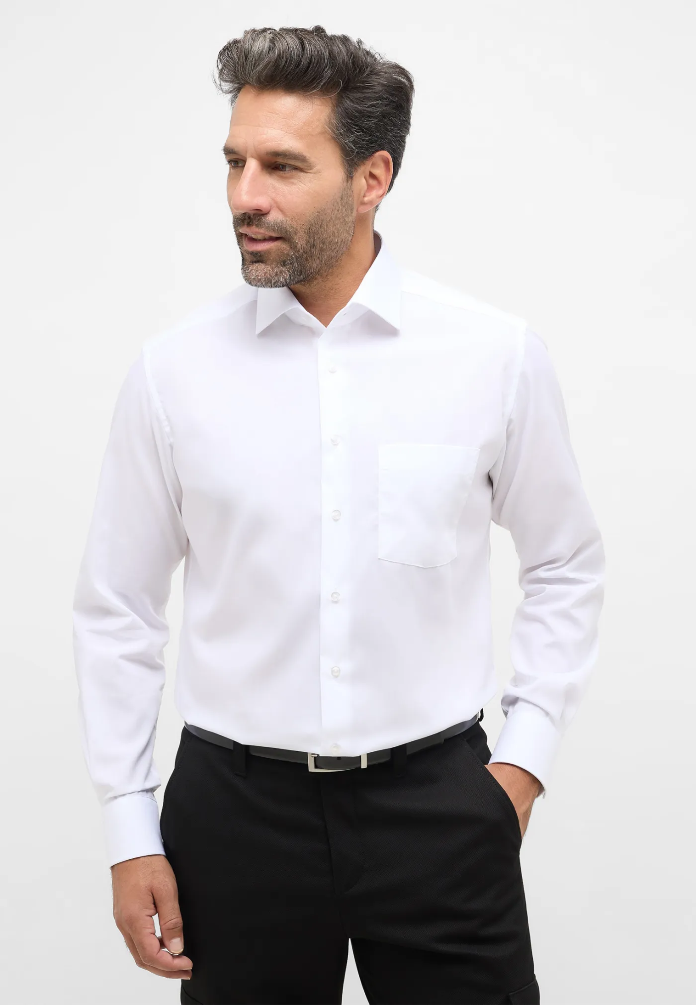 Original Shirt Popeline Langarm
