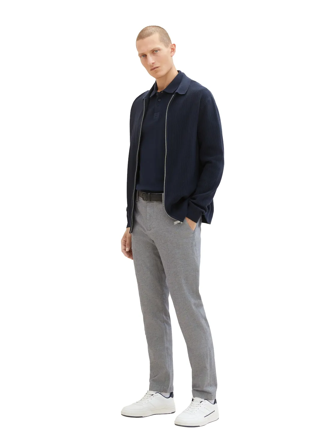 TTTRAVIS SLIM Chino Hose mit Gürtel