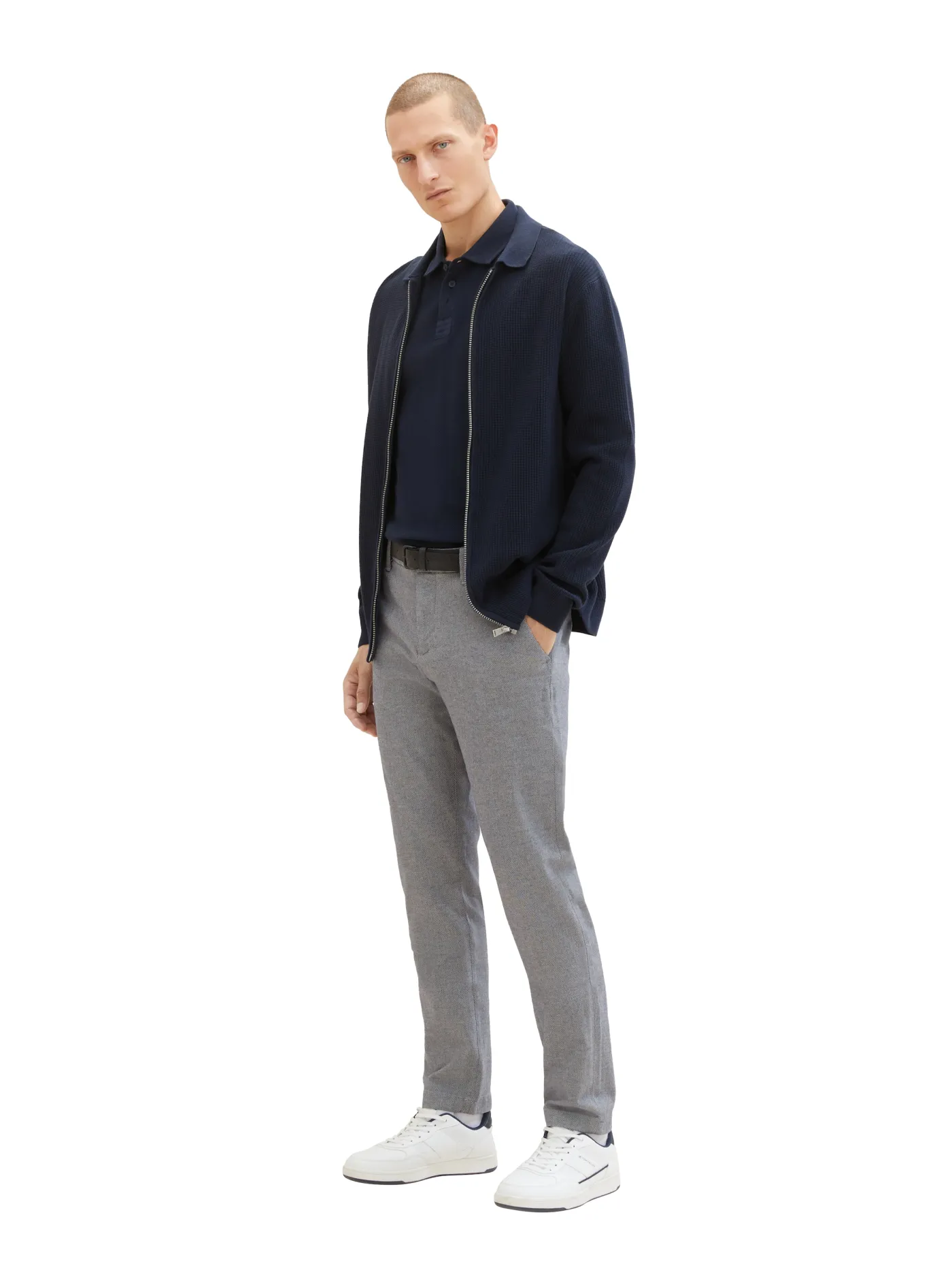TTTRAVIS SLIM Chino Hose mit Gürtel