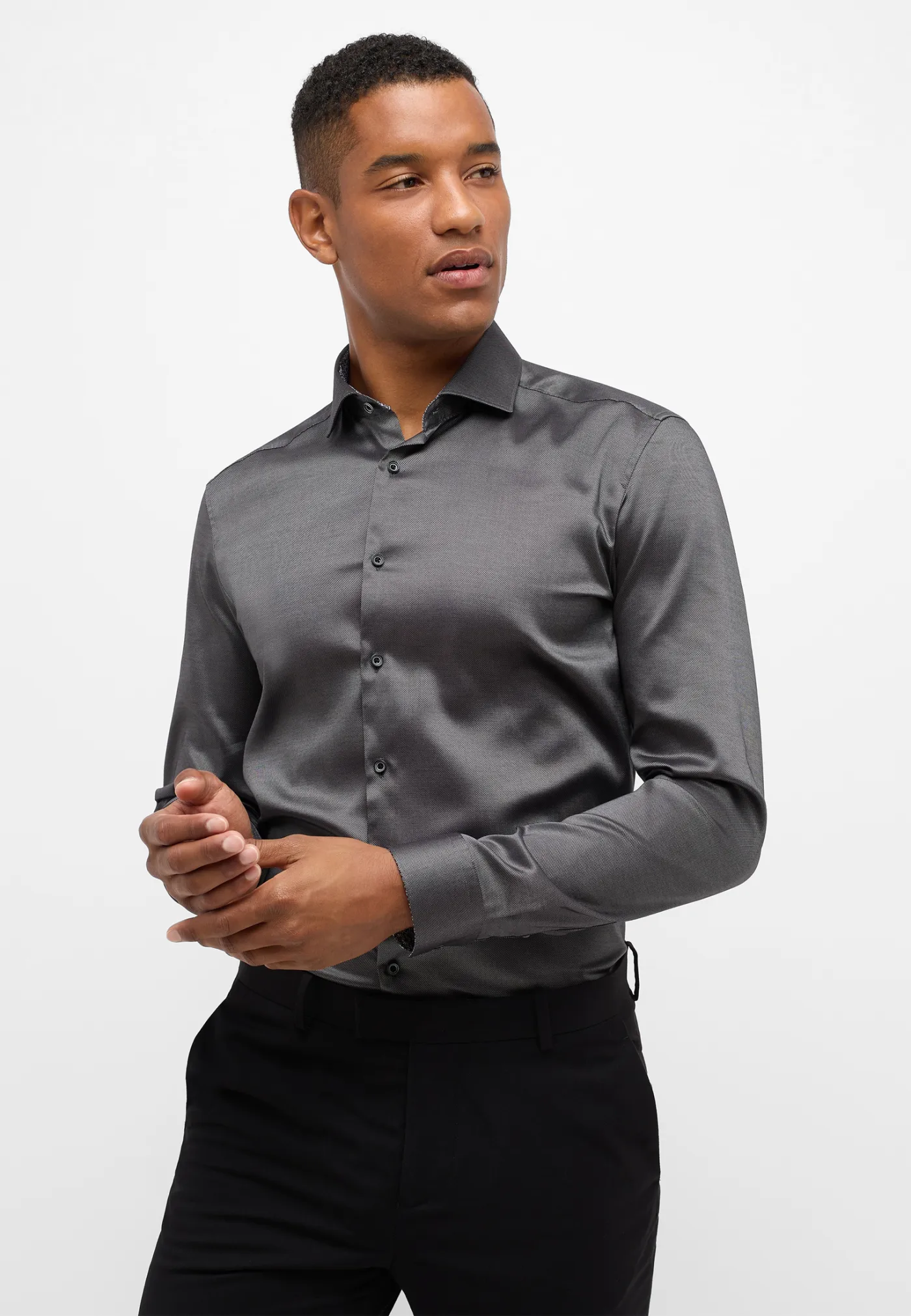 Performance Shirt Natté-Stretch Langarm