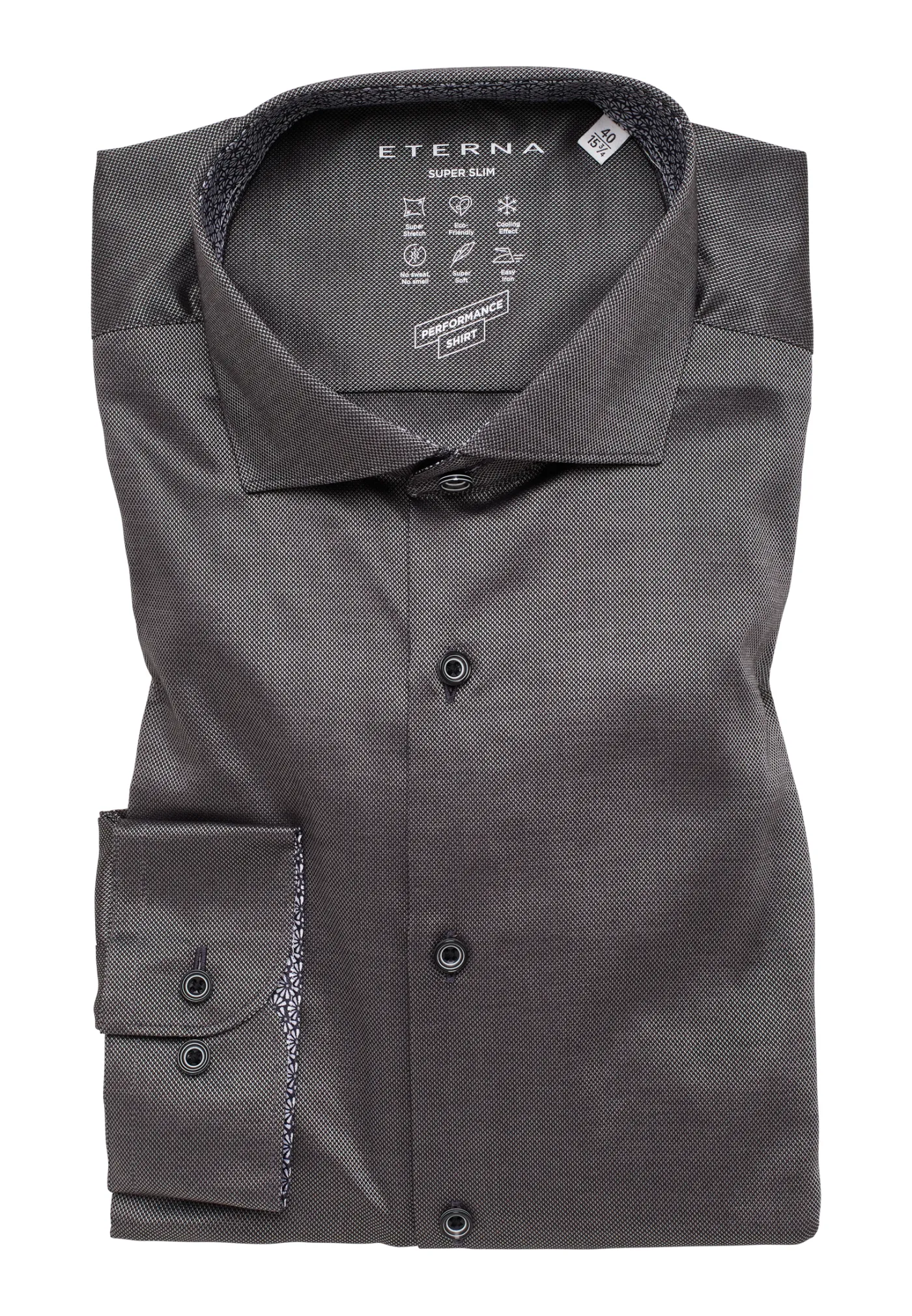 Performance Shirt Natté-Stretch Langarm